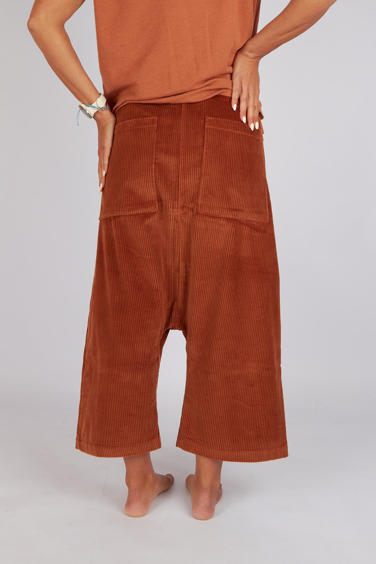 Sort Aarhus Marcelin Velvet Trousers