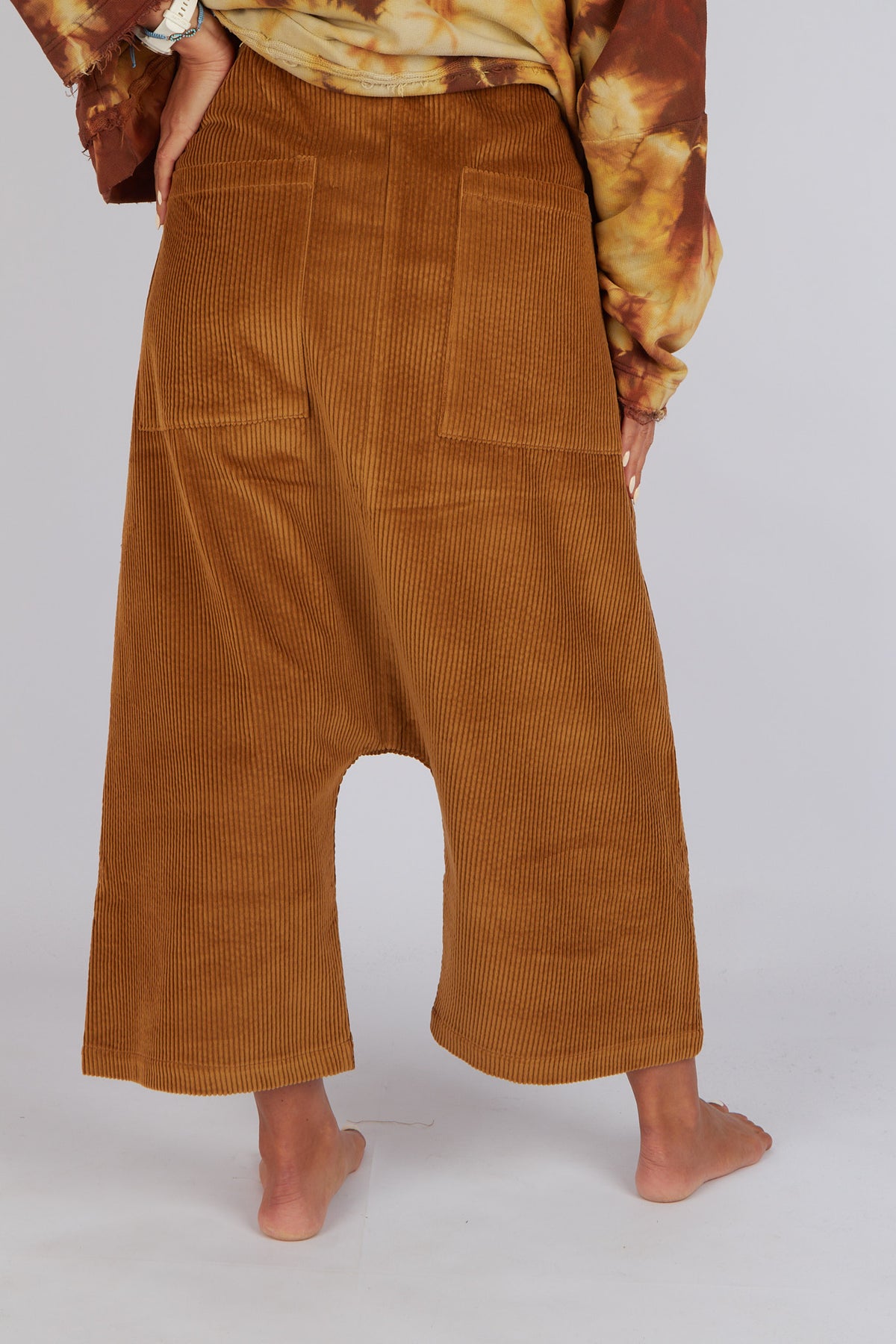Sort Aarhus Marcelin Velvet Trousers