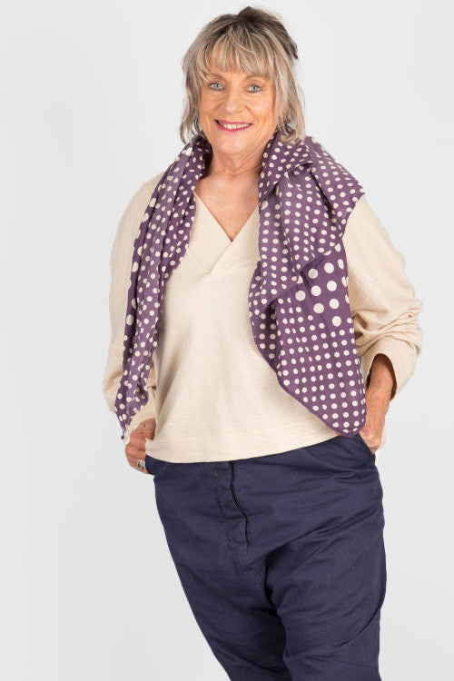 Magnolia Pearl Polka Dot Scarf