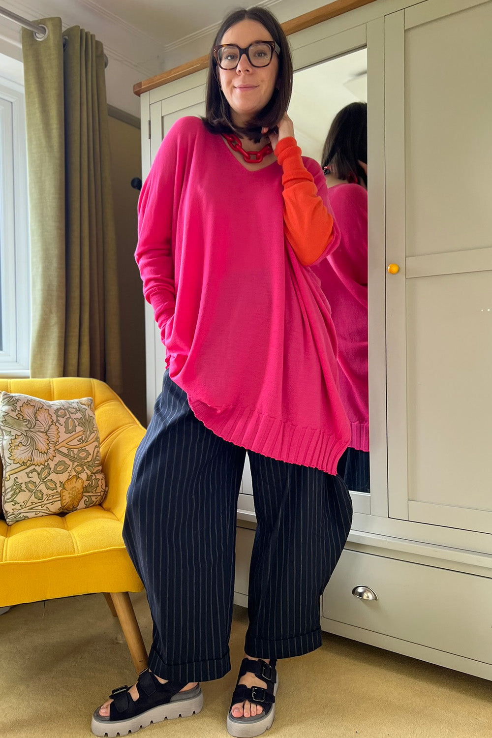 Capra Studio Luna Colourblock Pullover