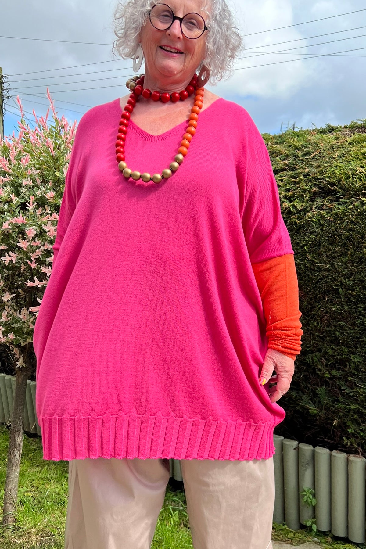 Capra Studio Luna Colourblock Pullover