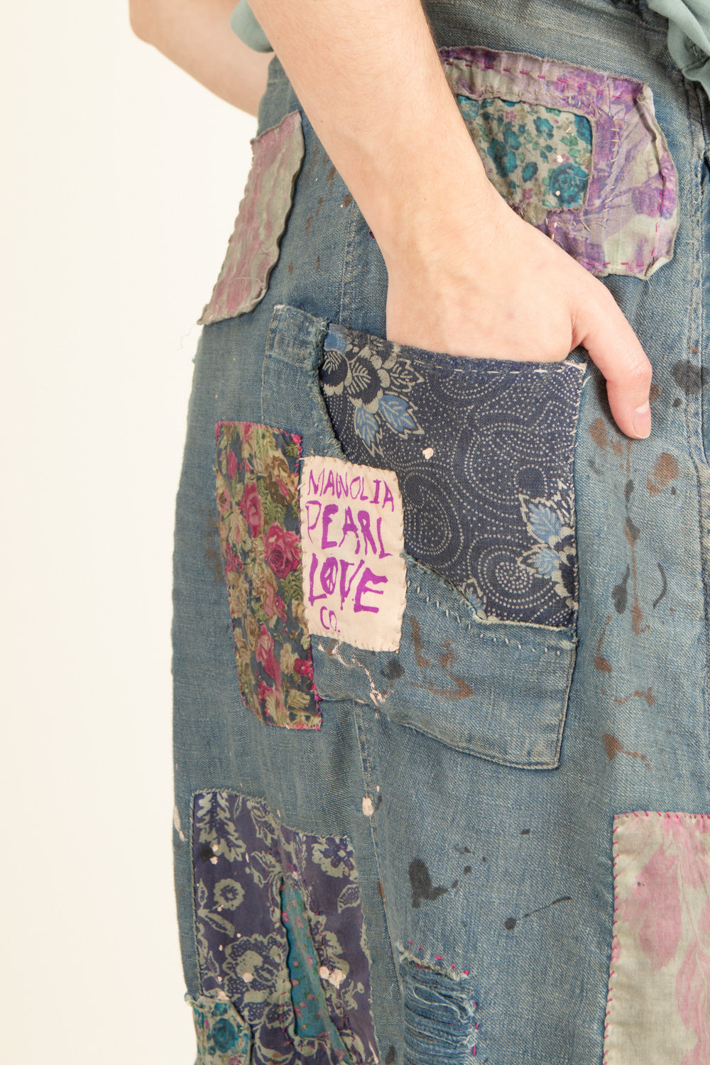 Magnolia Pearl Linen Frankie Denims