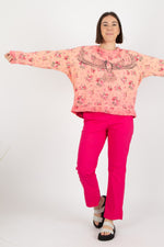 Magnolia Pearl Floral Hawk Richi Sweatshirt