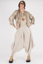 Magnolia Pearl Leather Metallic Inna Jacket