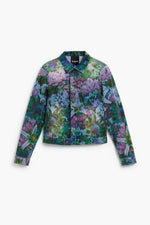Desigual Flora Denim Jacket