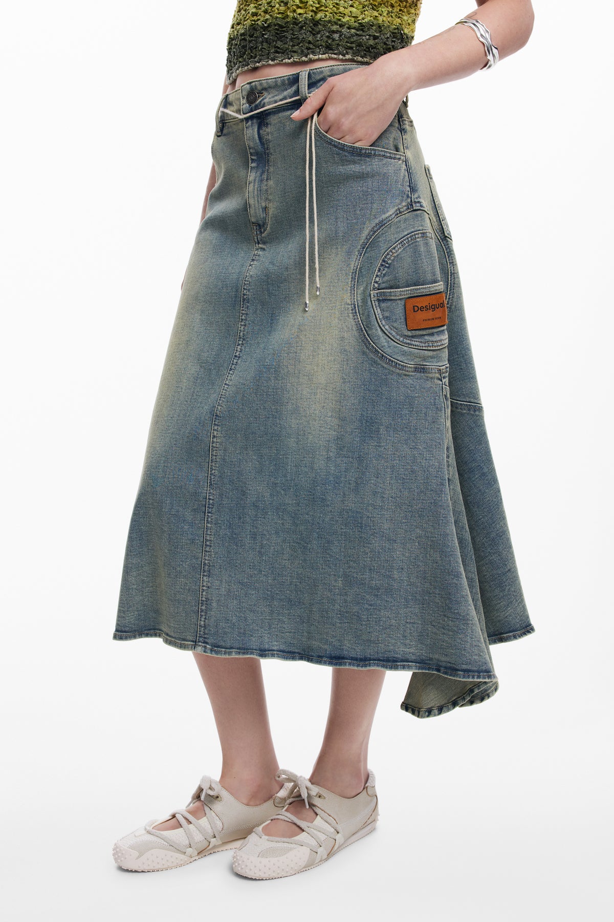 Desigual Enola Denim Skirt