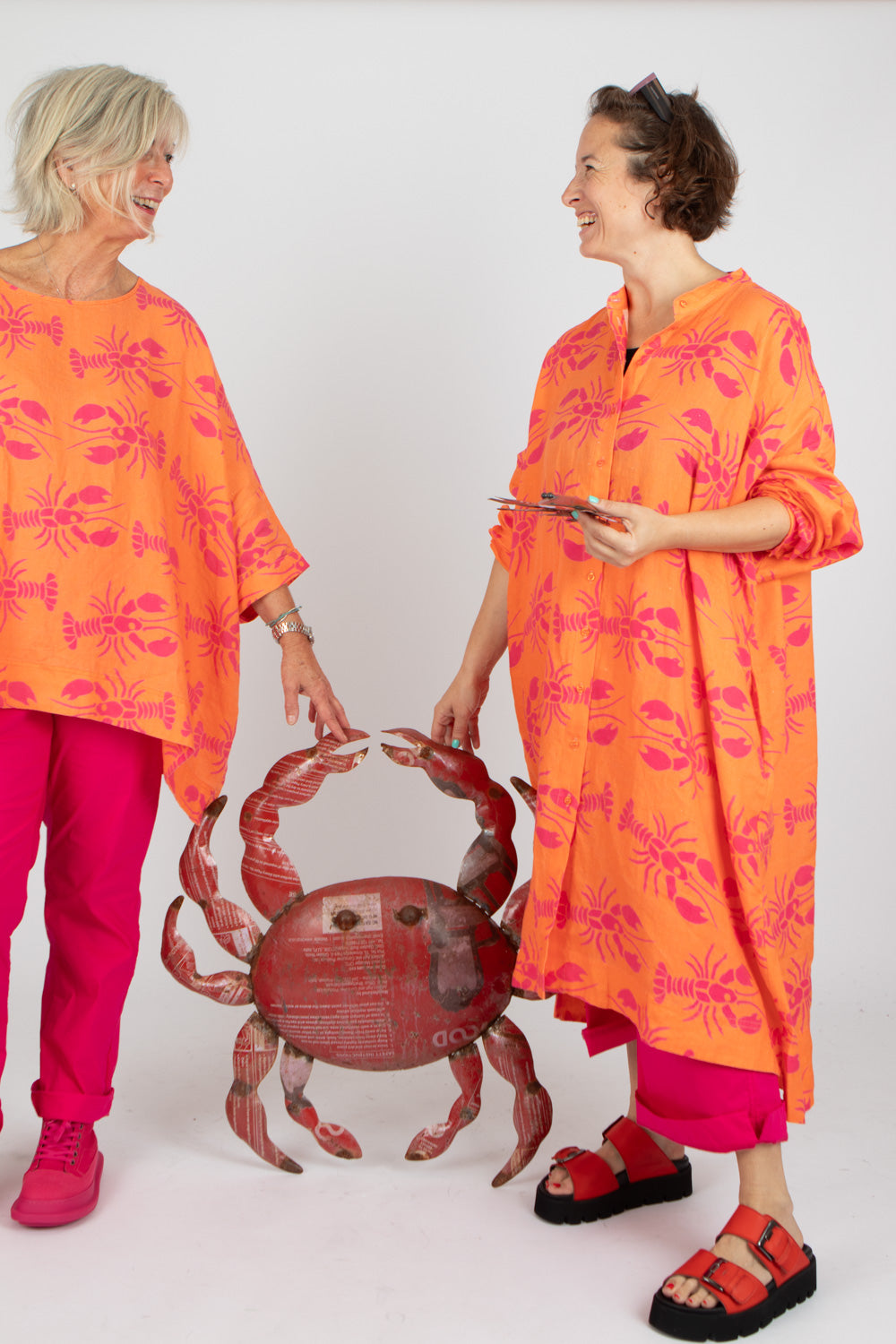 Estudio Viva Wivina Printed Shirt Dress