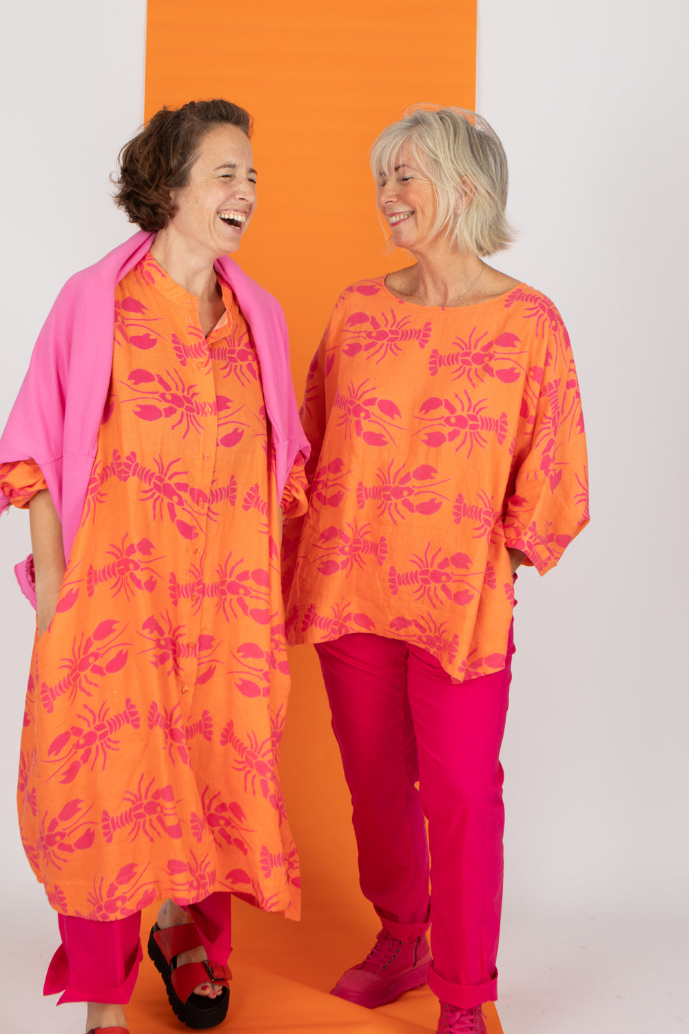 Estudio Viva Wivina Printed Shirt Dress