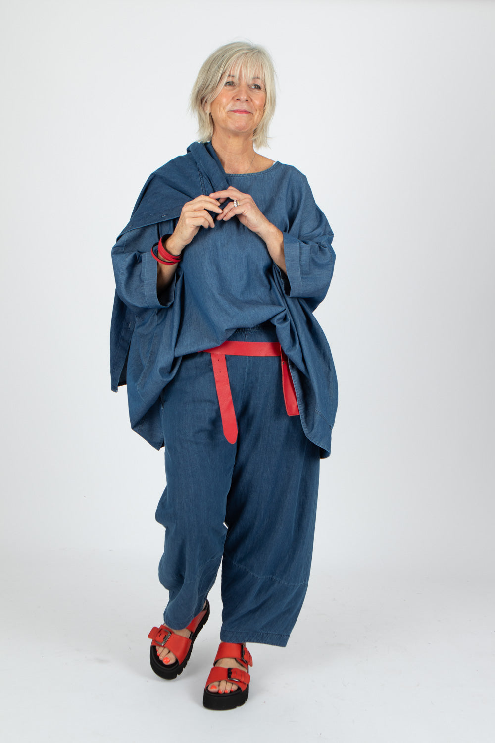 Estudio Viva Lara Denim Trousers