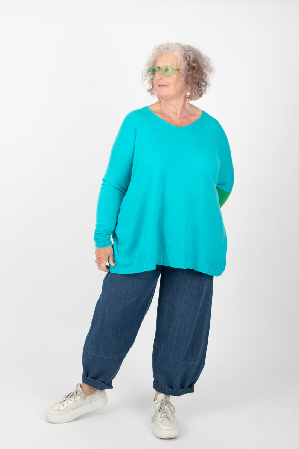 Capra Studio Luna Colourblock Pullover