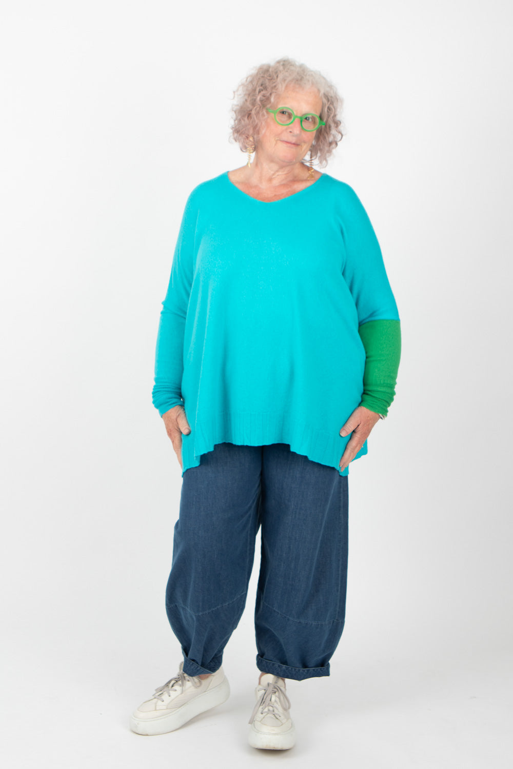 Capra Studio Luna Colourblock Pullover