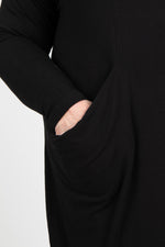 By Basics Dress With Drape Pockets