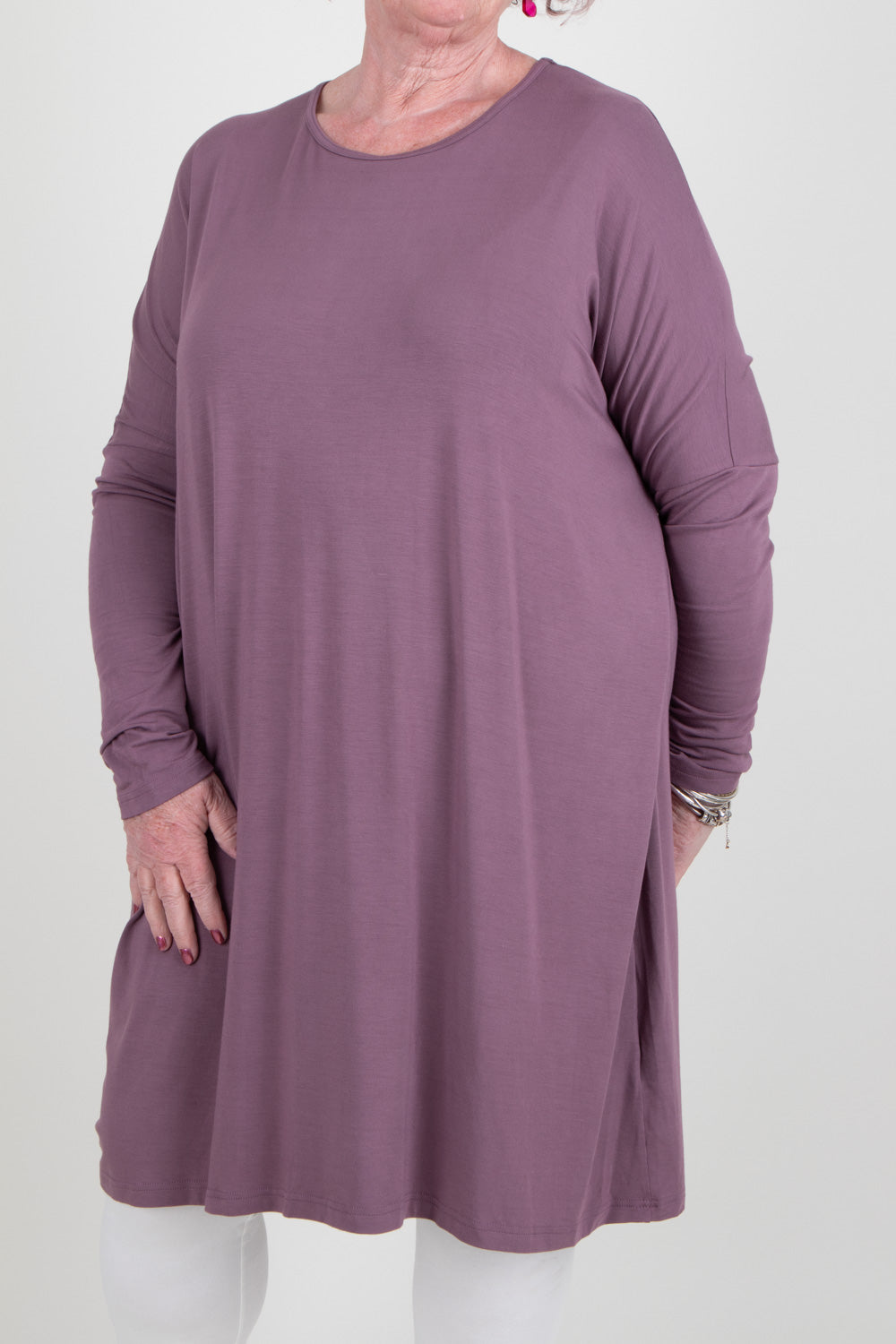 By Basics Oversized Tunic Dress