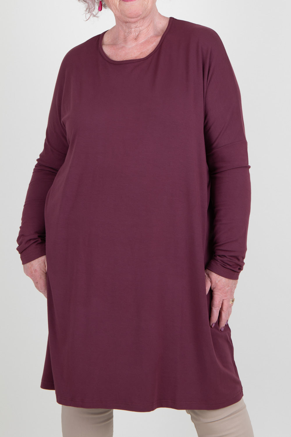 By Basics Oversized Tunic Dress