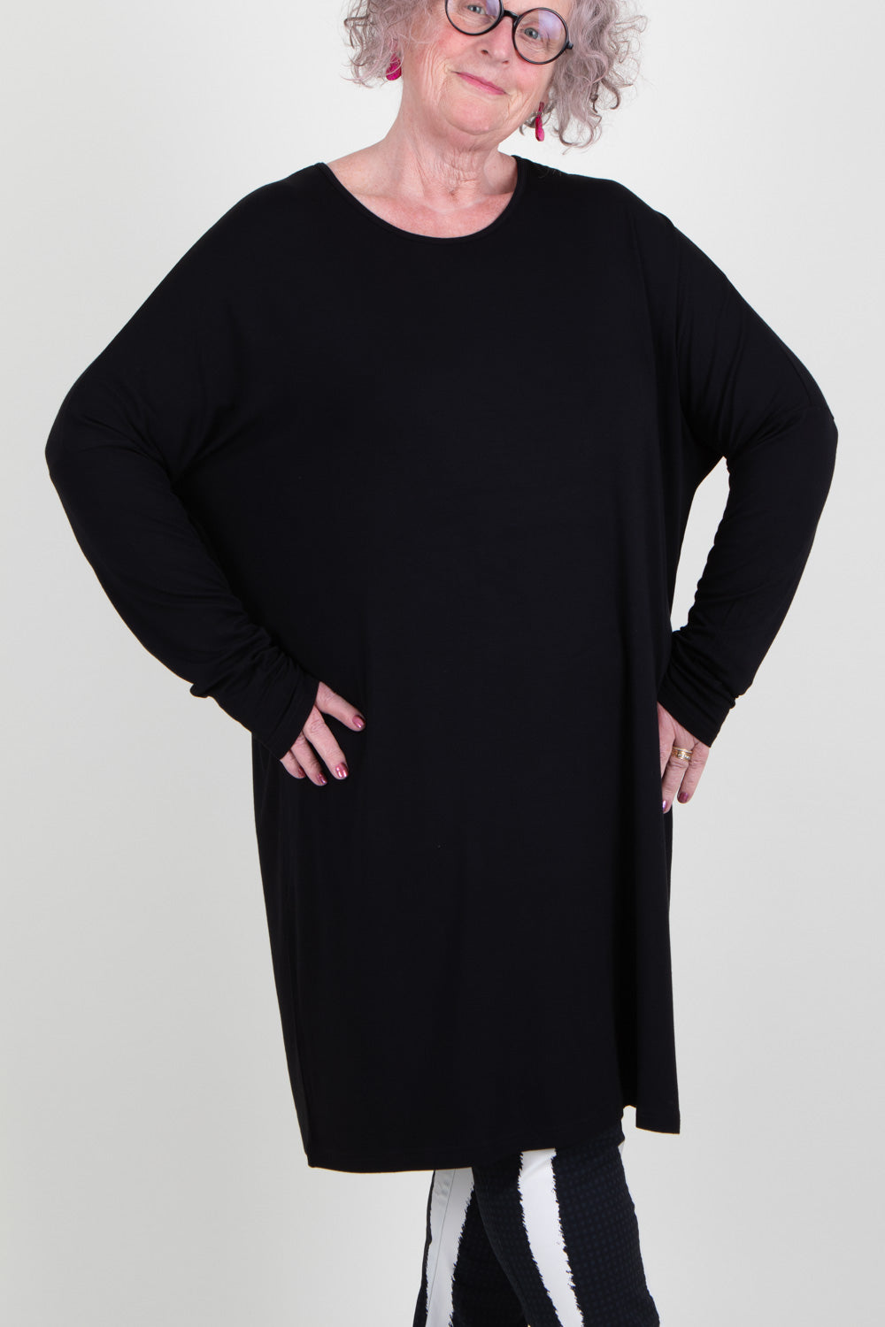 By Basics Oversized Tunic Dress