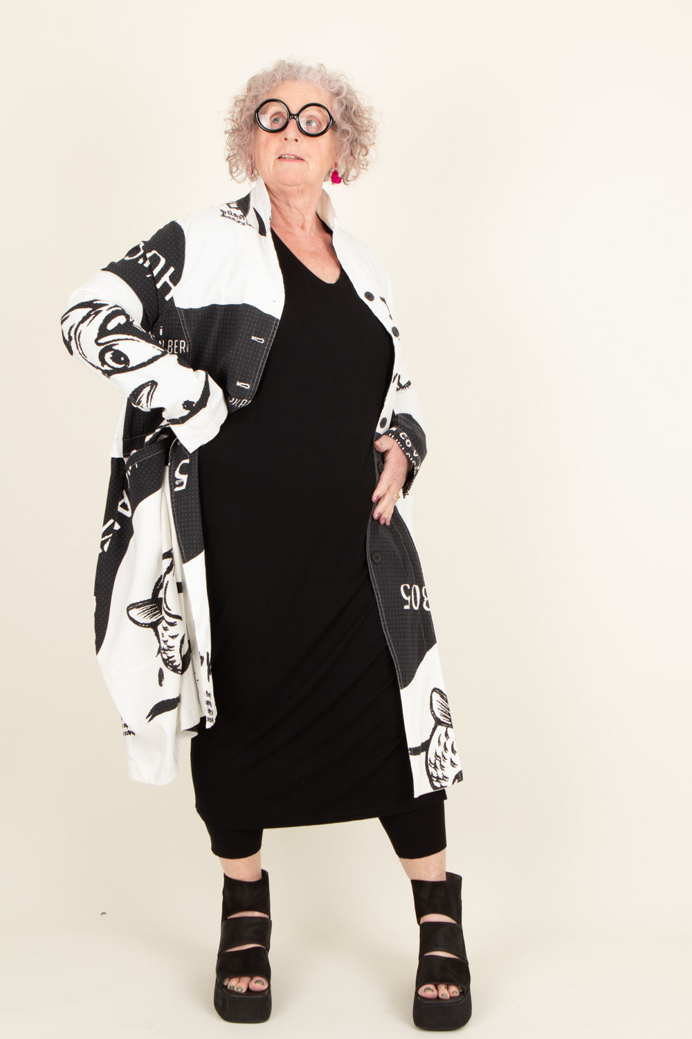 By Basics Dress V-Neck