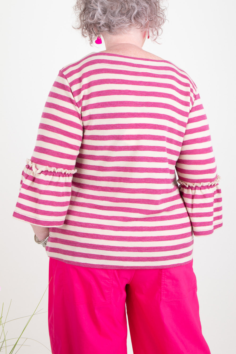 By Basics Trumpet Sleeve Top