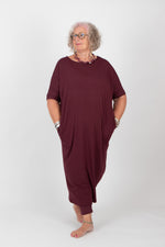 By Basics Dress With Boat Neck