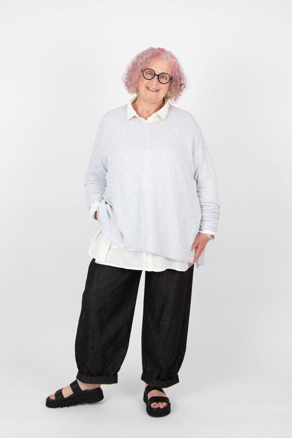 Estudio Viva Lara Denim Trousers