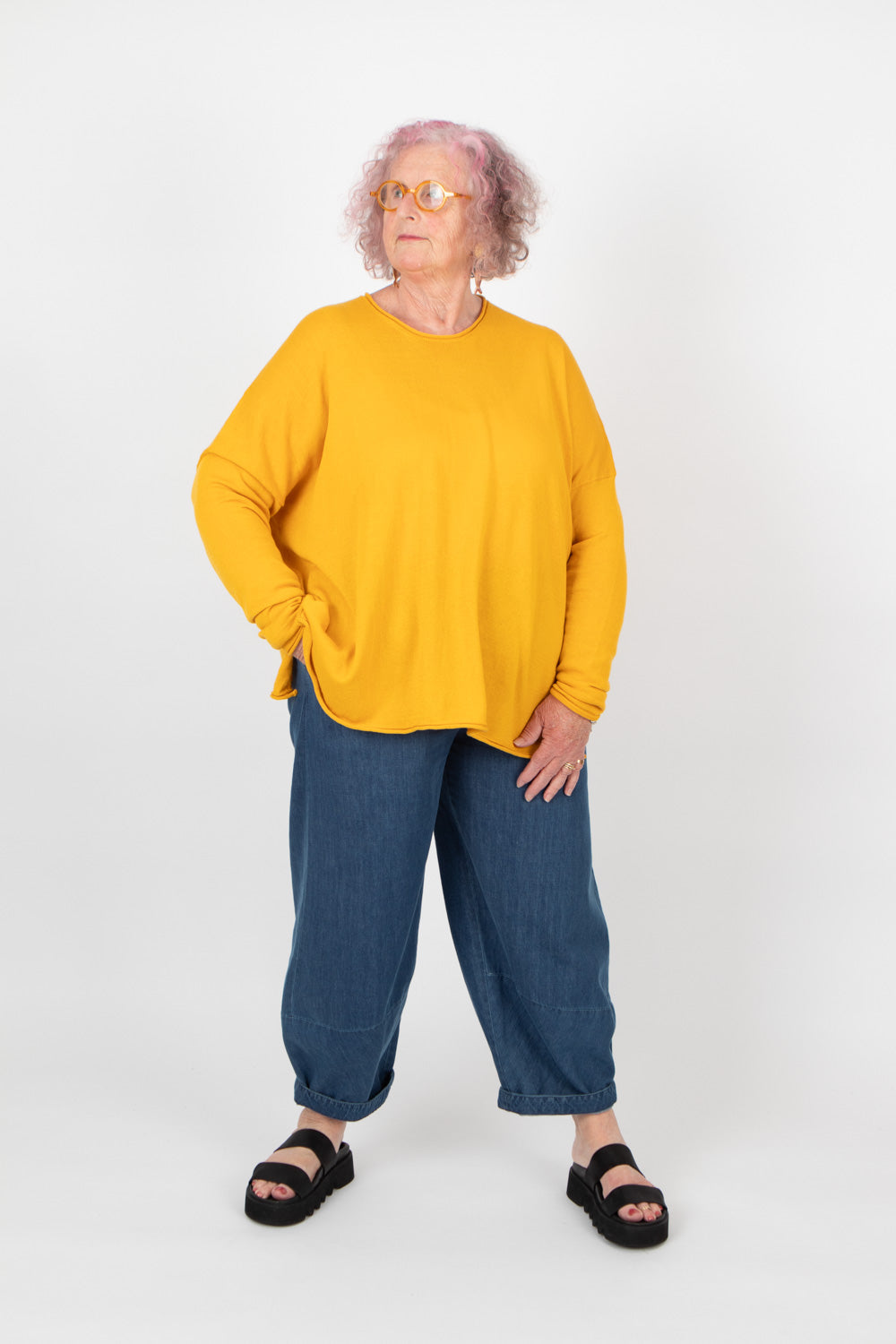 Estudio Viva Lara Denim Trousers