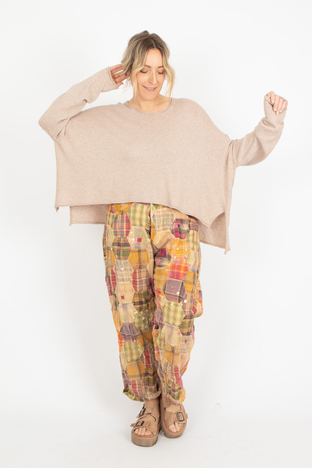 Magnolia Pearl Quiltwork Miner Pants