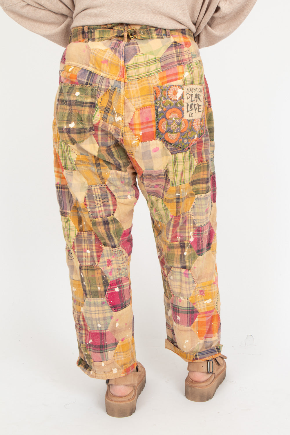 Magnolia Pearl Quiltwork Miner Pants