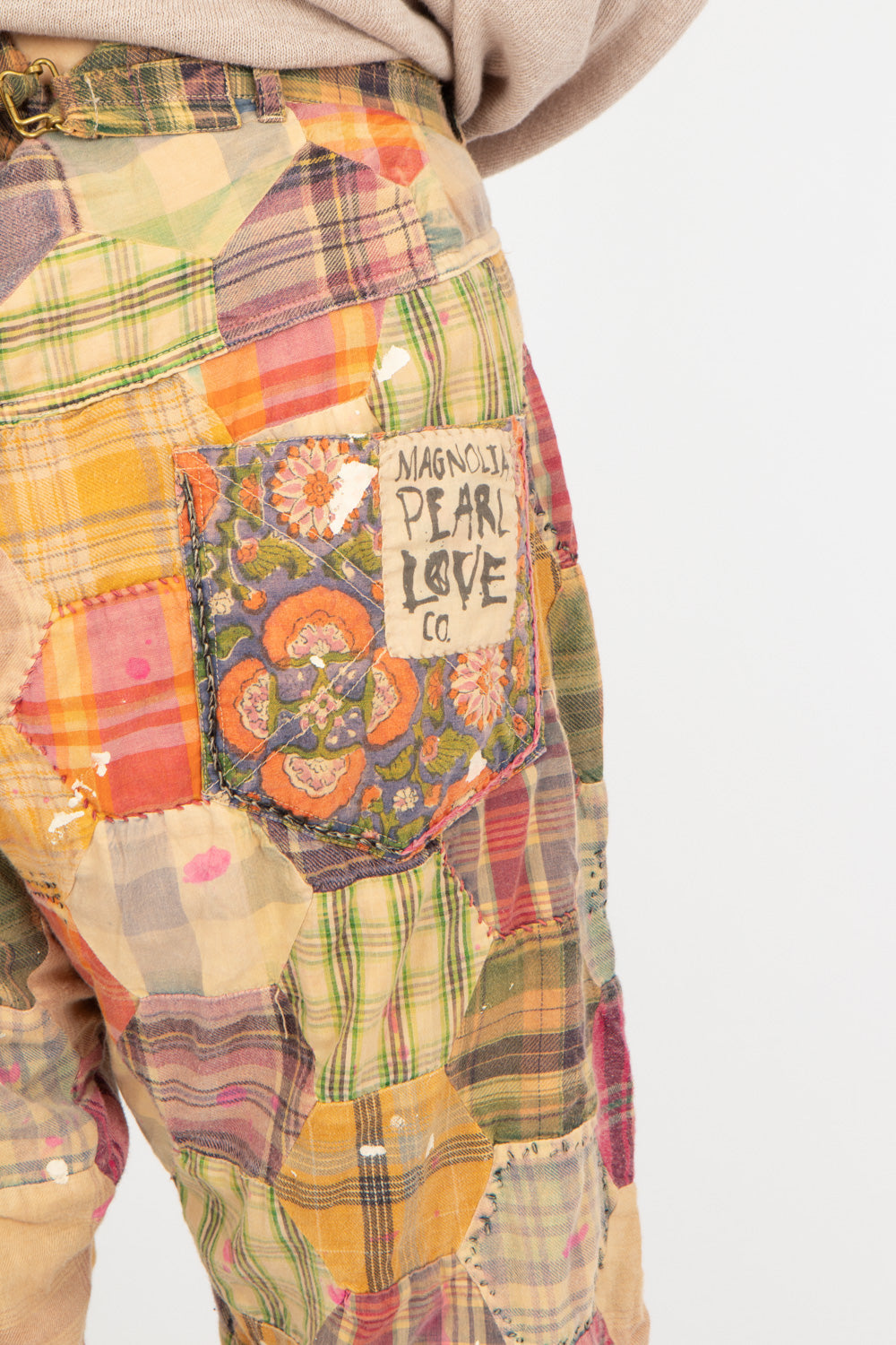 Magnolia Pearl Quiltwork Miner Pants