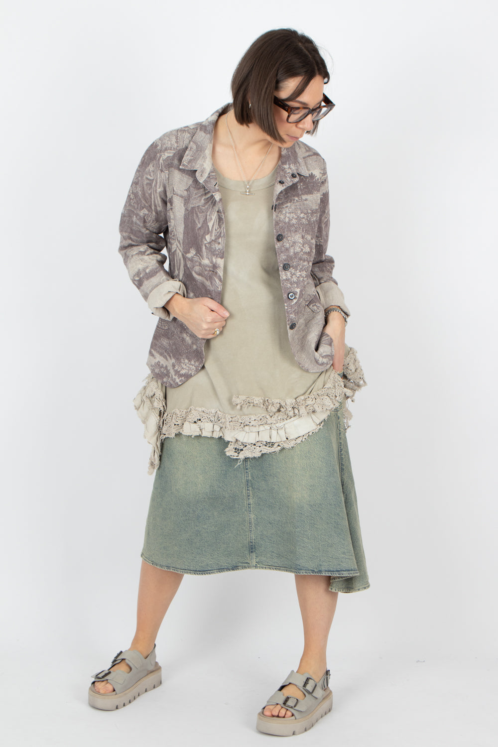 Desigual Enola Denim Skirt