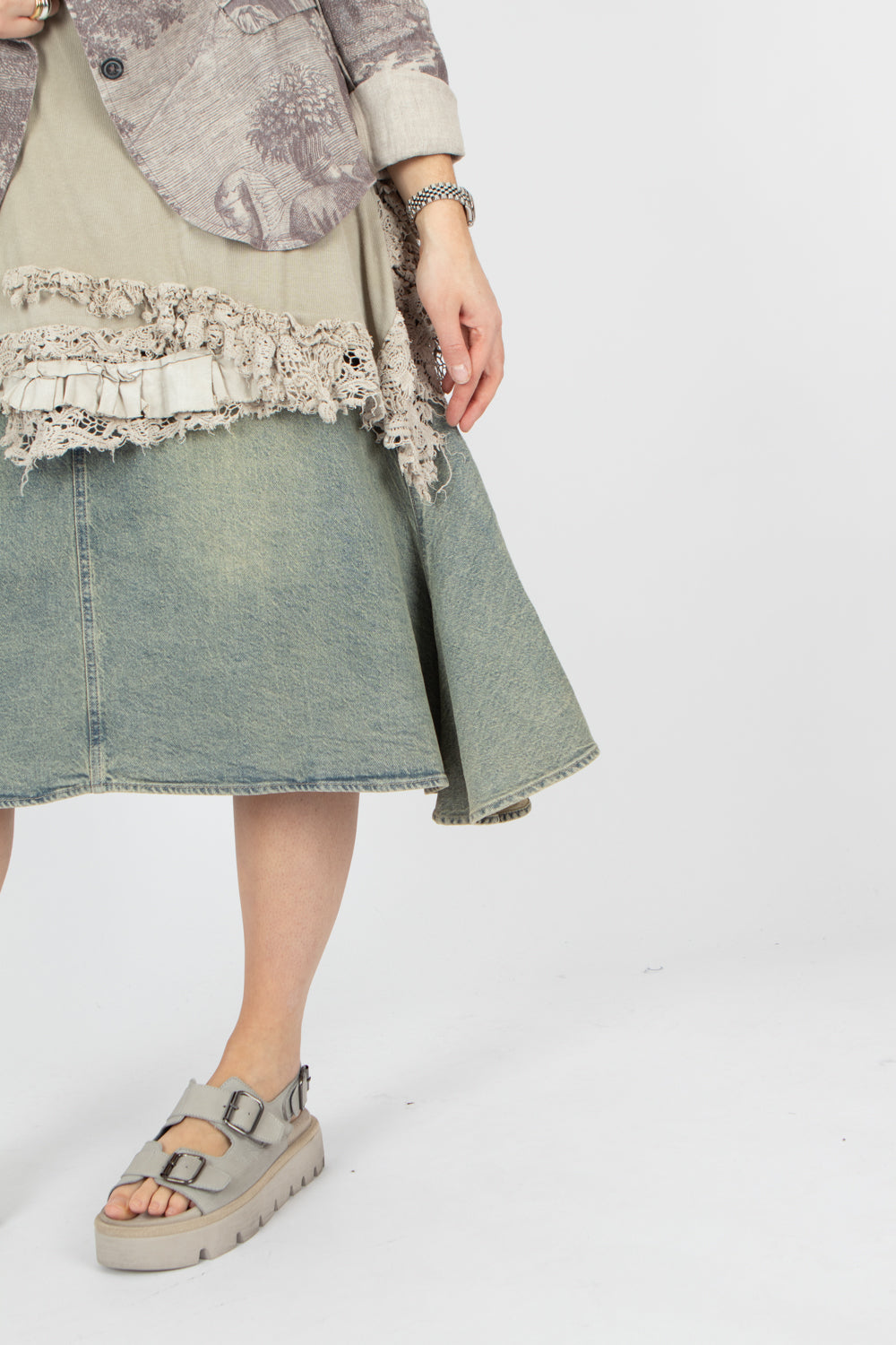 Desigual Enola Denim Skirt