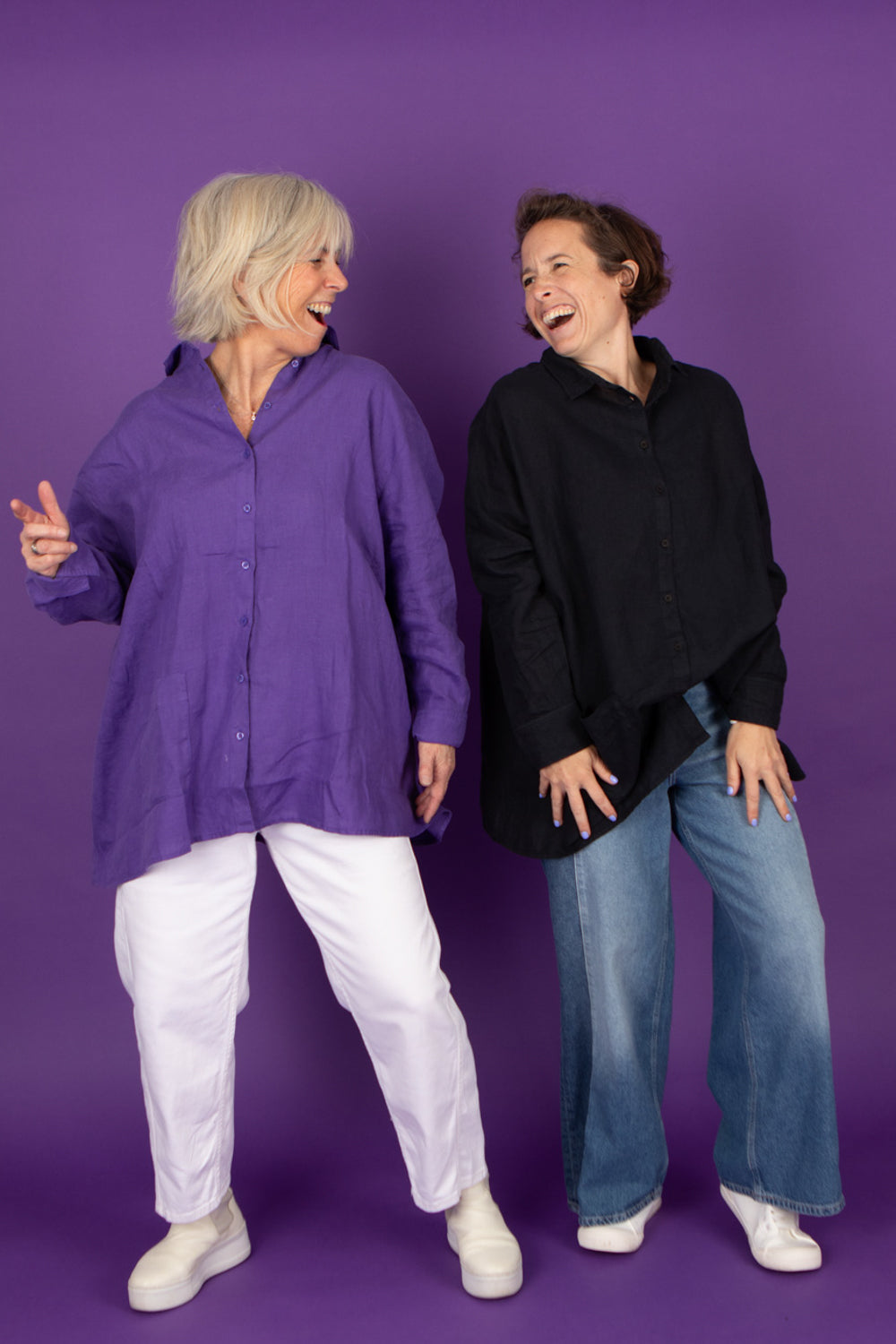 Estudio Viva The Bowie Carla Linen Shirt