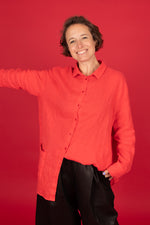 Estudio Viva The Bowie Carla Linen Shirt