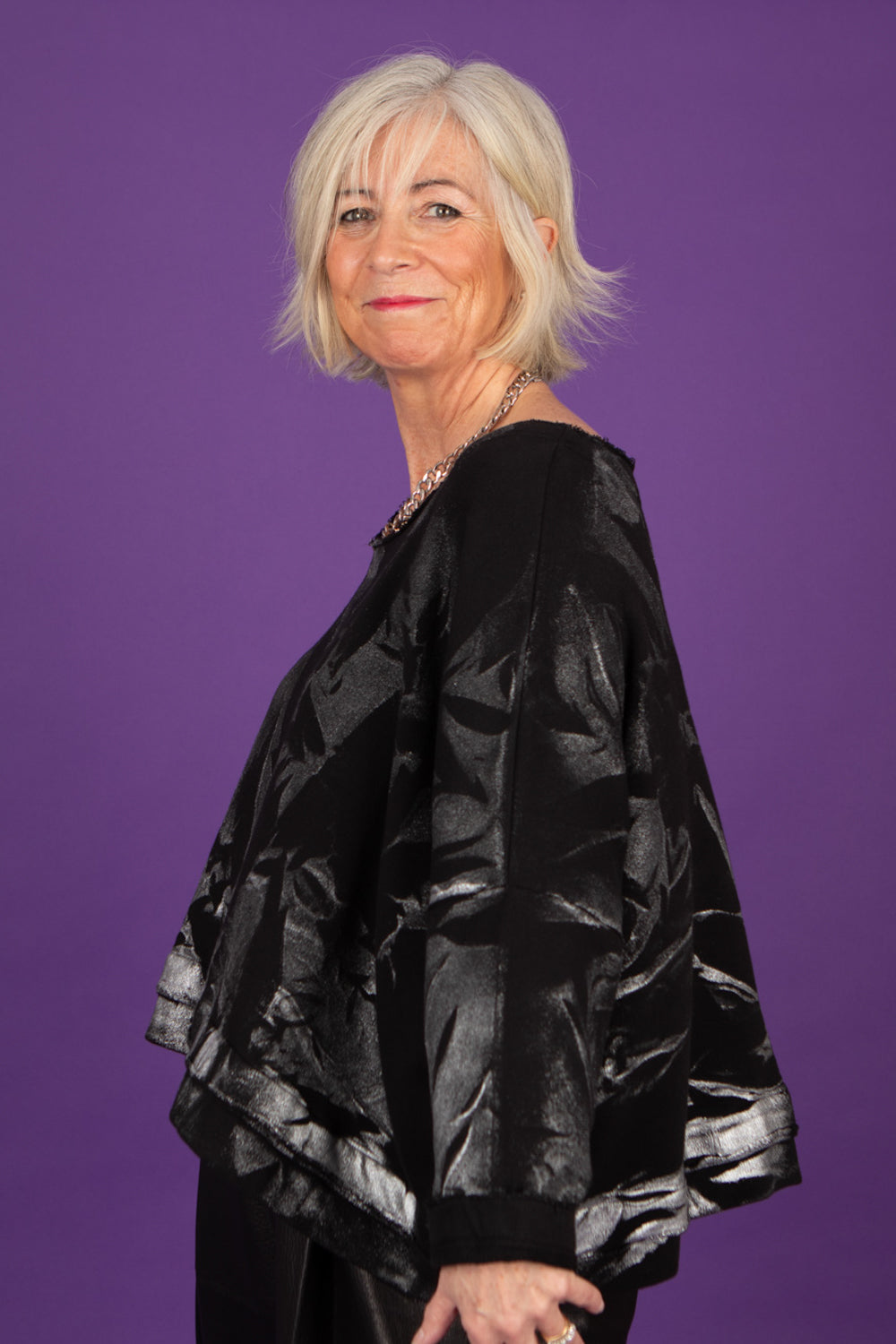 Estudio Viva Sofia Metallic Sweater