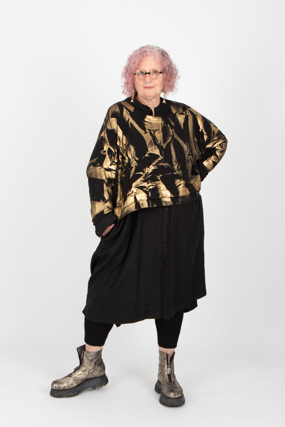 Estudio Viva Sofia Metallic Sweater