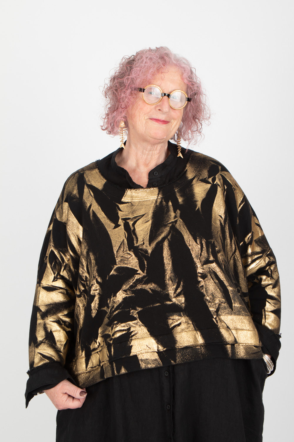 Estudio Viva Sofia Metallic Sweater