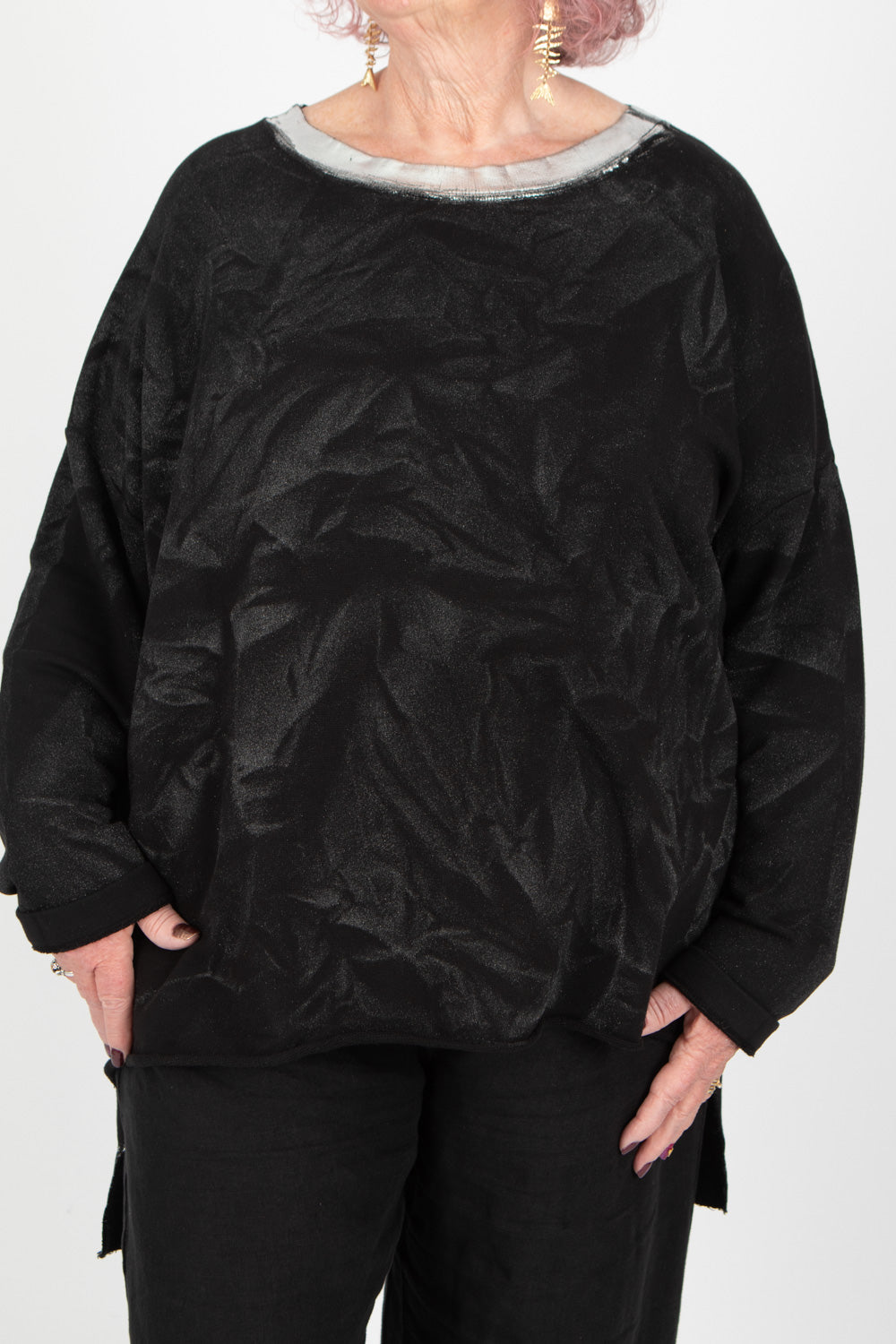 Estudio Viva Catarina Metallic Sweater