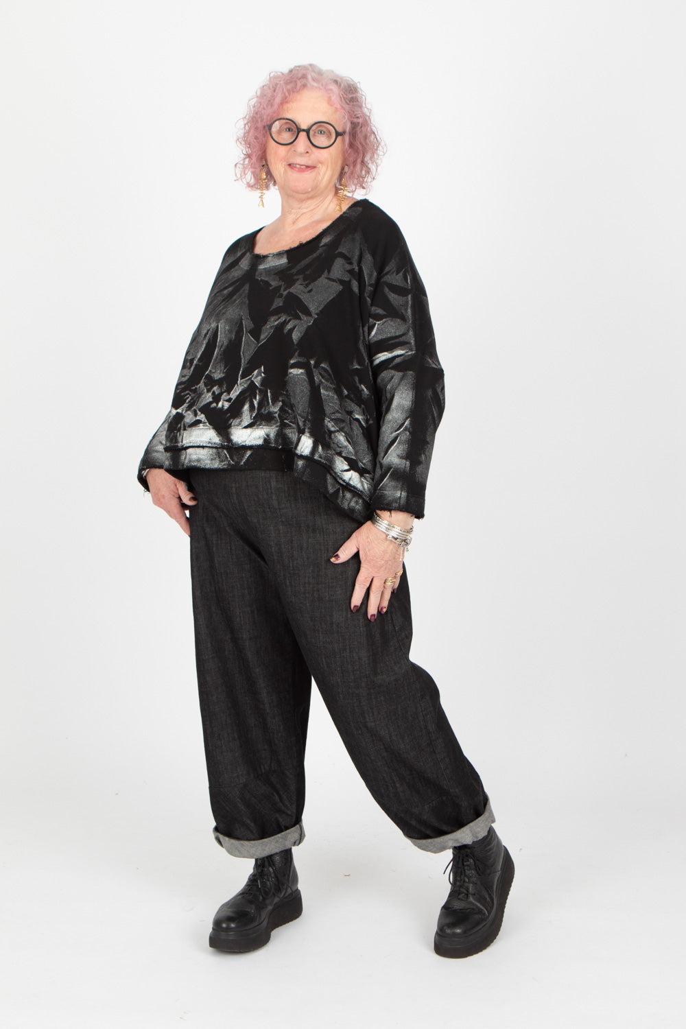 Estudio Viva Sofia Metallic Sweater