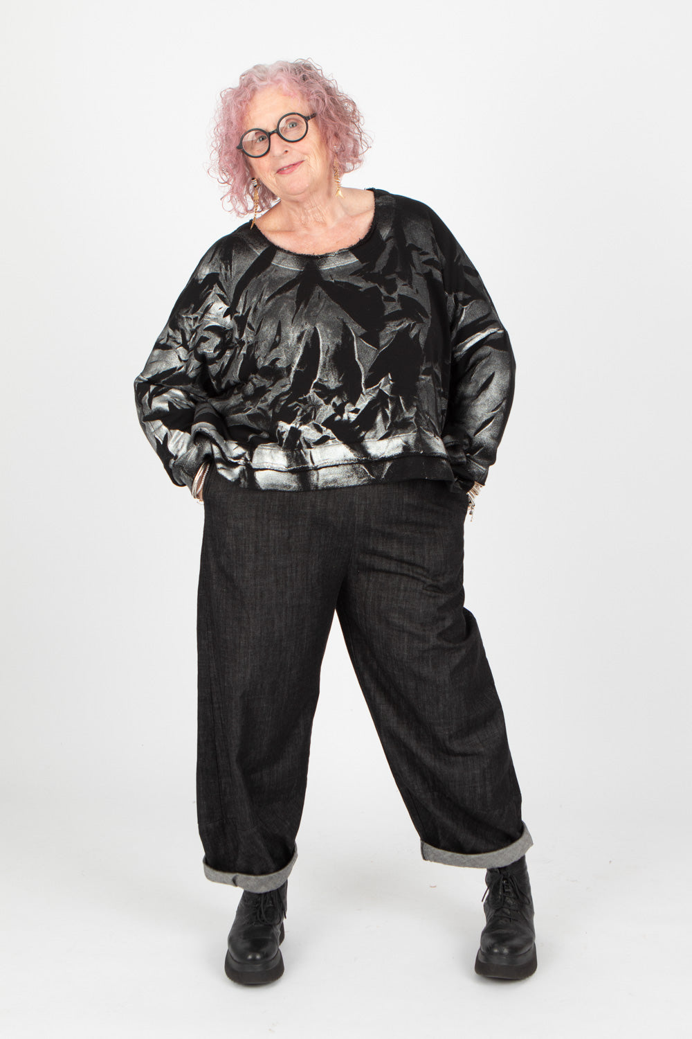 Estudio Viva Sofia Metallic Sweater