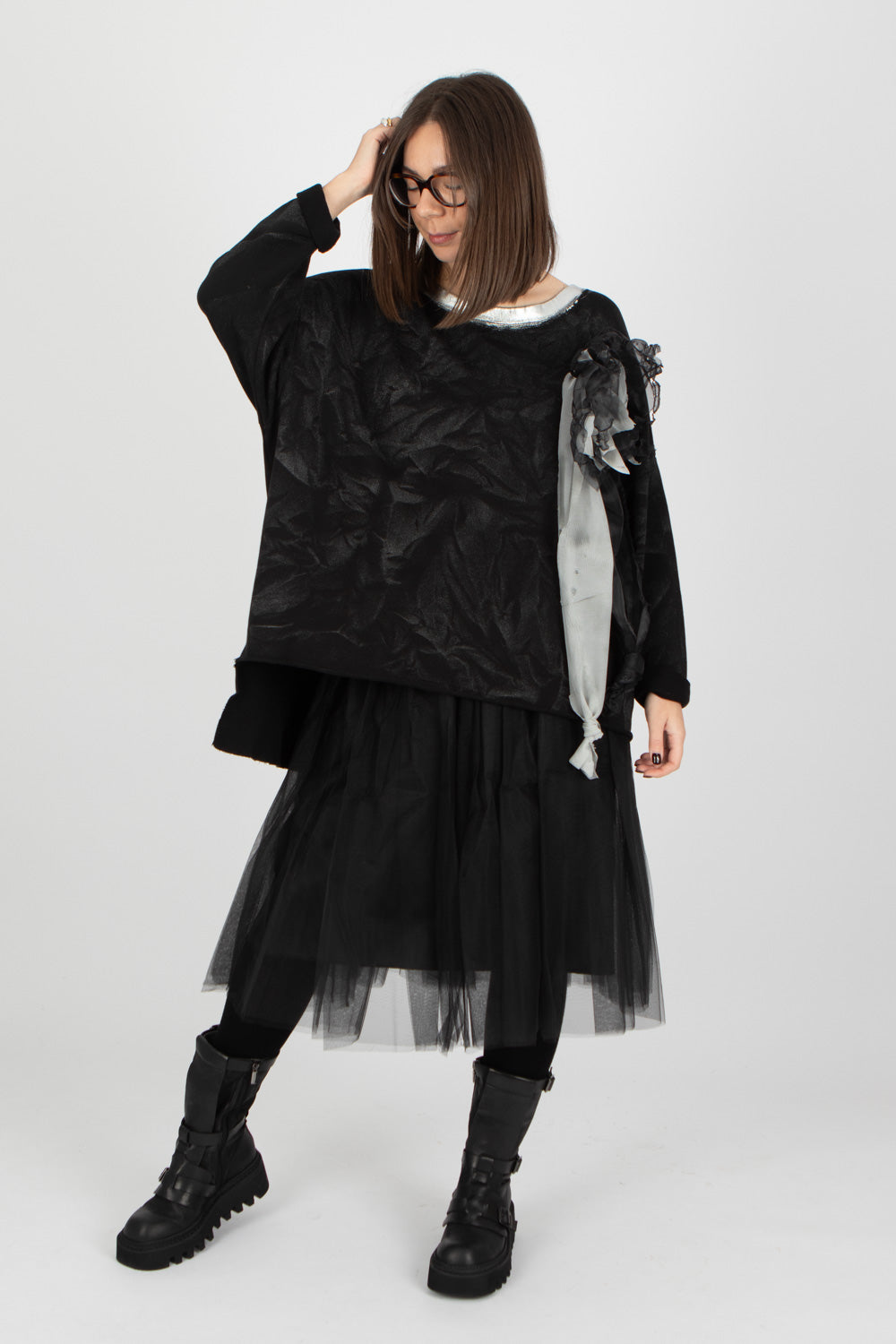 Estudio Viva Catarina Metallic Sweater