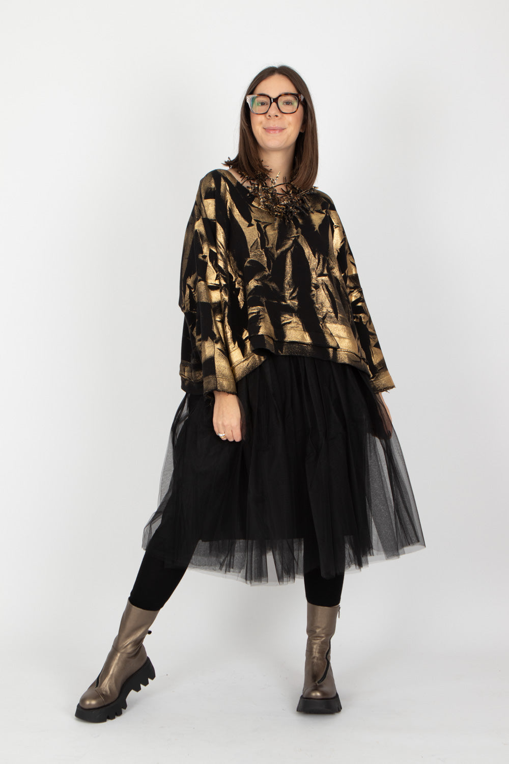 Estudio Viva Sofia Metallic Sweater