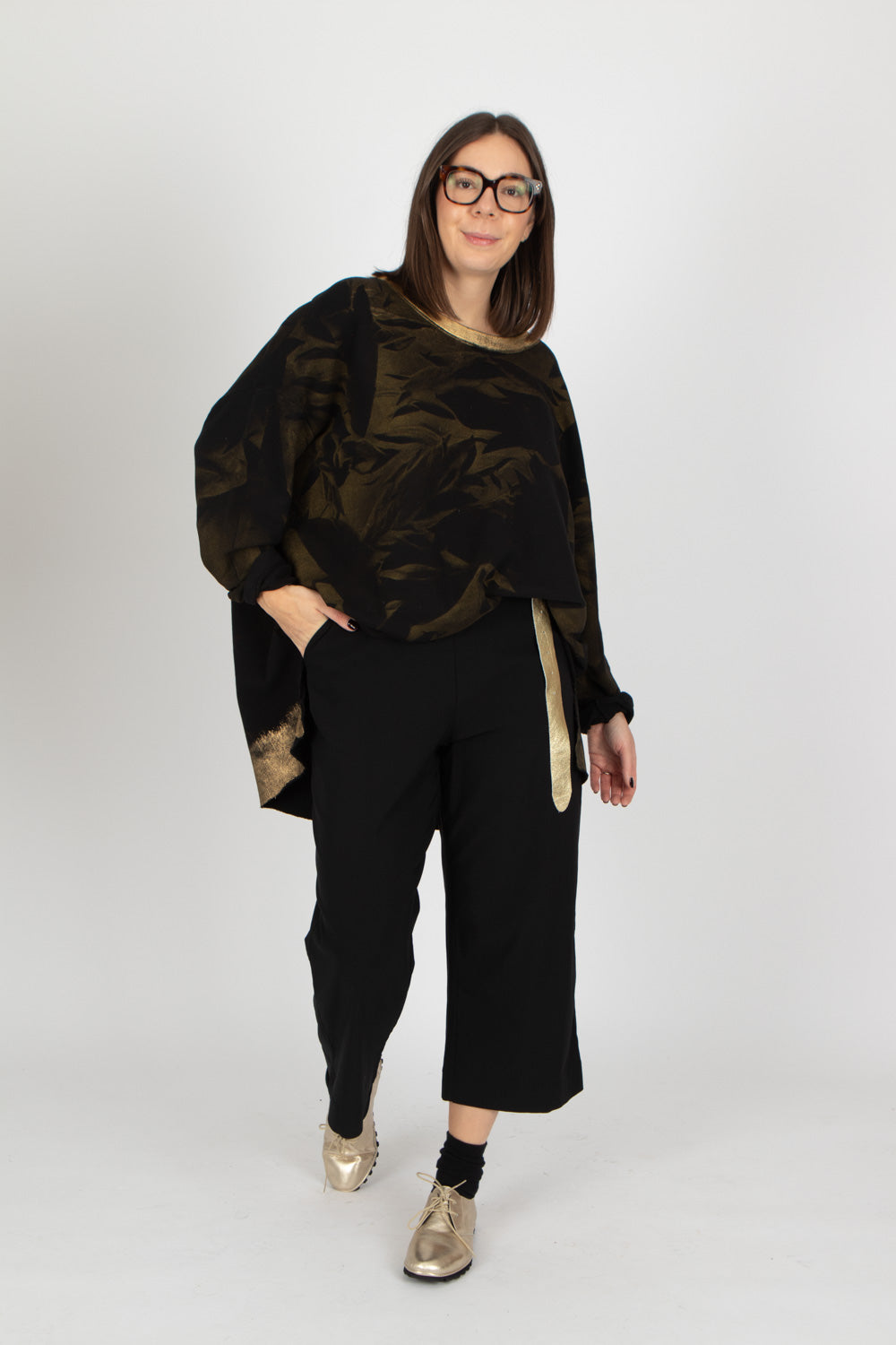 Estudio Viva Catarina Metallic Sweater