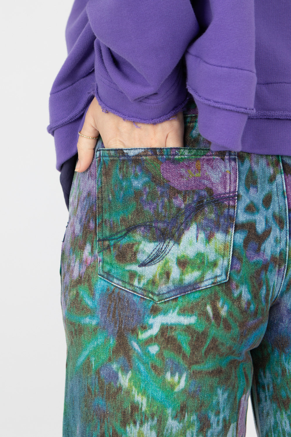Desigual Beetle Denim Trousers