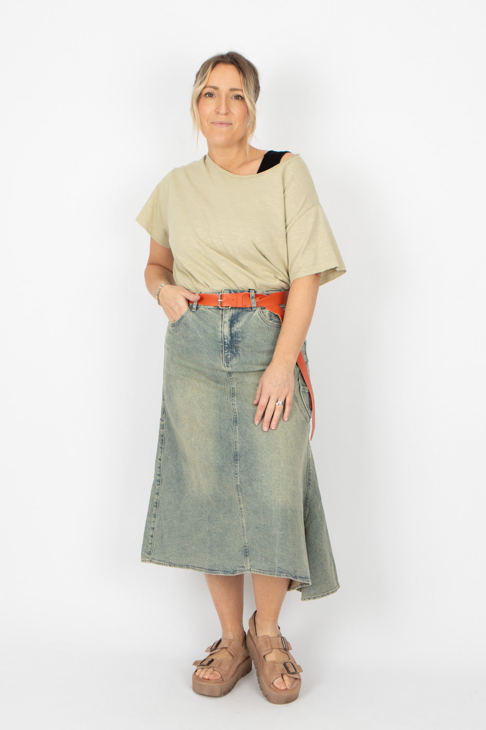 Desigual Enola Denim Skirt