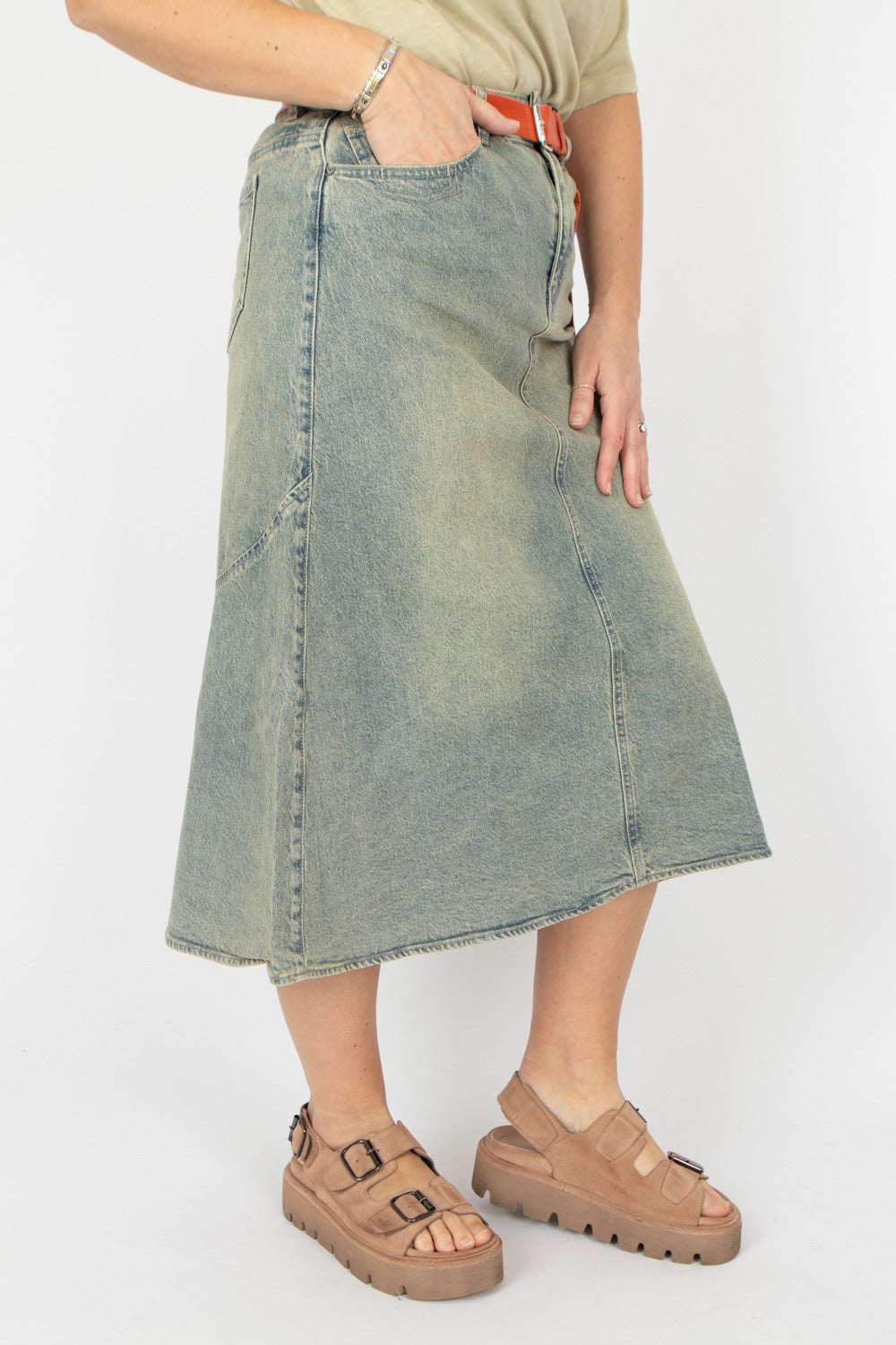 Desigual Enola Denim Skirt