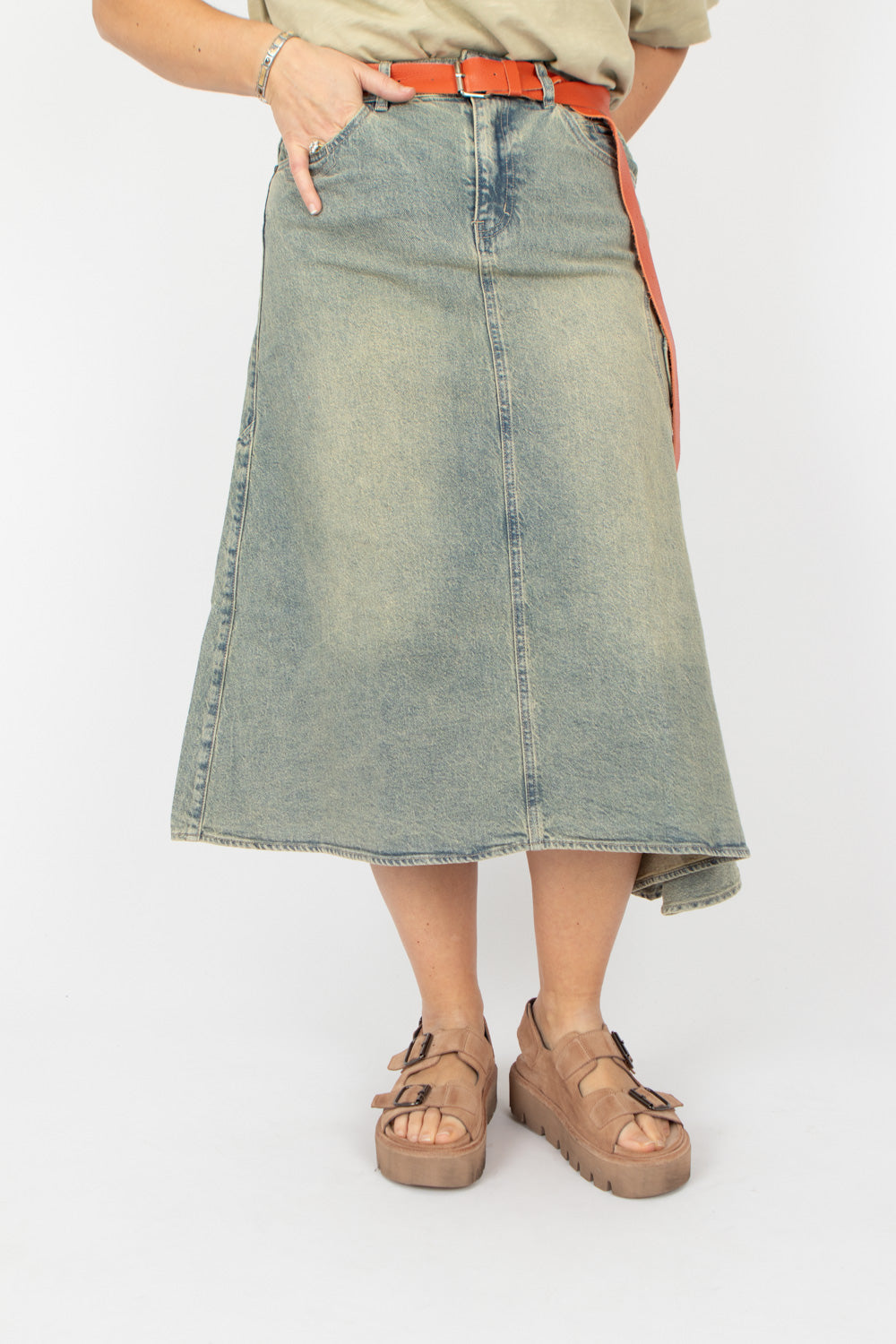 Desigual Enola Denim Skirt