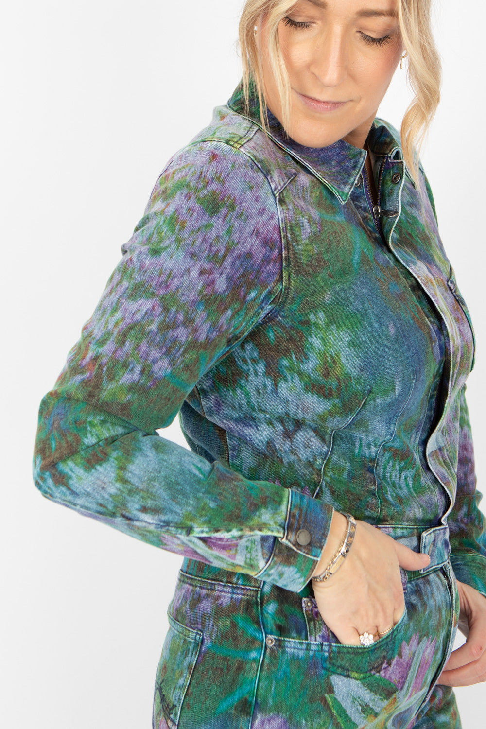 Desigual Flora Denim Jacket