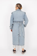 Desigual Vio Denim Trench Coat