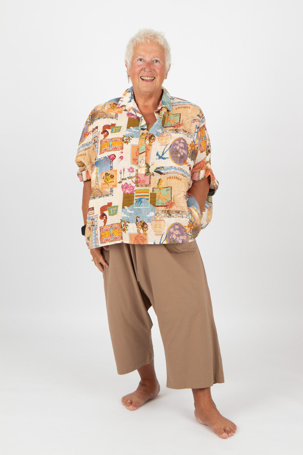 Yavi Tosia Linen Top
