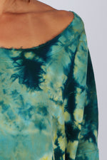 Estudio Viva Sofia Tie Dye Sweatshirt (Green Tie Dye)