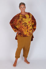 Estudio Viva Catarina Tie Dye Sweater (Orange Dye)