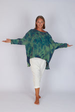 Estudio Viva Catarina Tie Dye Sweater (Jade Tie Dye)